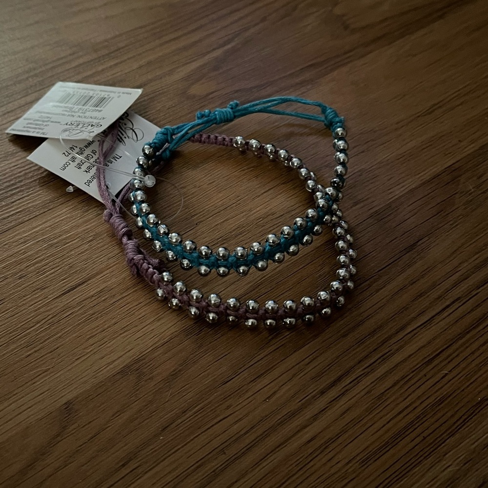 Adjustable Bead Bracelets